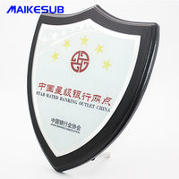 Cadre en bois de verre de Plaque marron de haute qualité magnifiquement conçu pour les médailles d'honneur sublimation boiseries parfaites