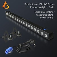 AICPOSE Lampe murale LED en aluminium 18x12W pour éclairage mural intérieur à pixels