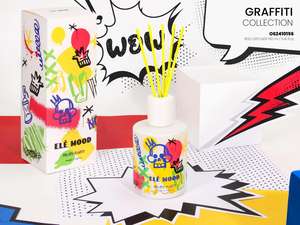 Diffuseur de parfum d'ambiance 80 ml pour les fêtes, aux huiles essentielles décoratives, anti-odeurs, avec bâtonnets, thème <span class=keywords><strong>sapin</strong></span> de Noël - Product Image 6