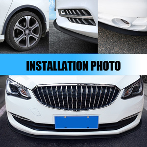 2.5M Car Front Bumper Lip <b>Rubber</b> <b>Strip</b> Foam Front Lip Side Skirt Protective Cover External Lip Anti-collision <b>Strip</b> - Product Image 6