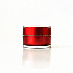 30 Gam Rượu Vang Đỏ Thẳng Vòng Chai Kem Acrylic Jar Cream <span class=keywords><strong>Container</strong></span> Cho Chăm Sóc Cá Nhân Kem <span class=keywords><strong>Lip</strong></span> <span class=keywords><strong>Balm</strong></span> Jar - Product Image 1