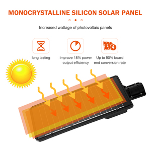 Alta Eficacia de salida SMD al aire libre 120 de 180 vatios solar llevó la lámpara de <span class=keywords><strong>calle</strong></span> - Product Image 3