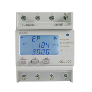 <span class=keywords><strong>Compteur</strong></span> d'énergie triphasé Acrel ADL400 bidirectionnel avec RS485 Modbus MID et marquage CE pour la surveillance de la consommation d'énergie en usine - Product Image 4
