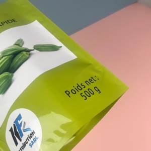 Sacchetti Personalizzati per Semi di Verdure con Stampa Fronte-Retro Termosaldabili Confezioni per Alimenti Sacchetti per Semi di Gombo - Product Image 5