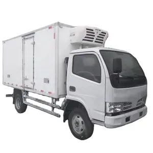 Giá cả hợp lý dongfeng 3m 3-4 tấn Tủ lạnh nhỏ van xe tải cho cá và thịt Giao thông vận tải mới được sử dụng xe tải trong bán