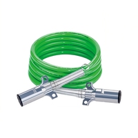 قابس مقطورة أمريكي بطول 15 قدمًا بـ 7 سنون مصنوع من الزنك مع كابل RVV/RWV/نابضي 4*14AWG+2*10AWG+1*12AWG