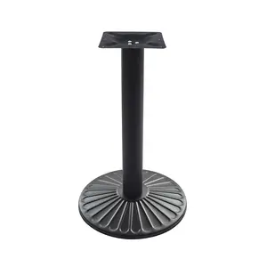 Black Cast Iron Cocktail Table Base Furniture Leg LQ-J14A