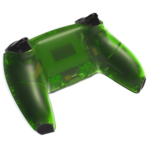 EXtremeRate Plastic Translution Green Replacement Back Housing Shell <b>Controller</b> Cases for PS5 Gamepad - Product Image 5