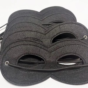 Máscaras de ojos de superhéroe de fieltro para niños y adultos, accesorios de disfraces para Halloween, Navidad, suministros para fiestas de cumpleaños - Product Image 4