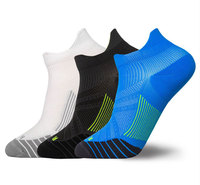 Chaussettes de cheville de sport de bateau de sport anti-dérapant de haute qualité professionnelle pour hommes femmes jeunes printemps de manchette de qualité militaire