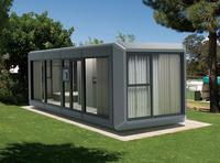China Apple Cabin Cabine de jardin avec un design moderne Tiny Home Cabin House Living Container Homes Holiday Resort