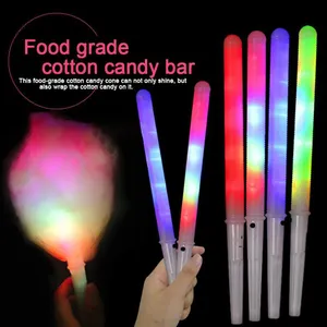 Led 솜사탕 지팡이 당을 위한 다채로운 놀 지팡이 빛
