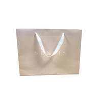 Sac de cadeau d'emballage de shopping en papier au détail de luxe personnalisé mini emballage de luxe sac en papier imprimé avec poignée avec logos