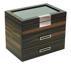 Sonny 30 Slot legno parcheggiatore scatole regalo di natale per la <span class=keywords><strong>collezione</strong></span> di <span class=keywords><strong>orologi</strong></span> da uomo - Product Image 2