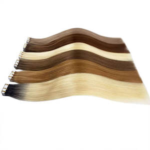 <span class=keywords><strong>Precio</strong></span> <span class=keywords><strong>de</strong></span> Fábrica al por Mayor, Extensiones <span class=keywords><strong>de</strong></span> Cabello Humano Remy 100% Virgen, Personalizadas, Súper Dobles, Invisibles, con Cinta Adhesiva, Sin Caída, Suaves y Brillantes - Product Image 4