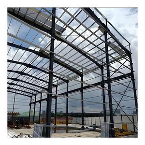 Cấu trúc hội trường thép mạ kẽm tòa nhà thép ở <span class=keywords><strong>Uganda</strong></span> kết cấu thép nhẹ - Product Image 1