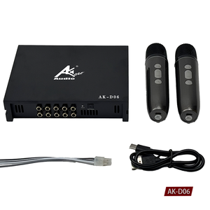 AK-D06 amplificateur de voiture <span class=keywords><strong>DSP</strong></span> haute puissance Mono bloc <span class=keywords><strong>DSP</strong></span> amplificateur automatique nouveau design 4/6 canaux 4*100W pour subwoofer - Product Image 1