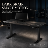 Moteur de bureau électrique anti-collision AOR, 3 mémoires prédéfinies, charge statique 200 kg, levage stable 20 mm/s, vente en gros usine