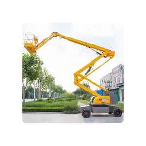 Shuanghe Hoge Kwaliteit 16M Elektrische Zelfrijdende Gelede Boom Lift Te Koop