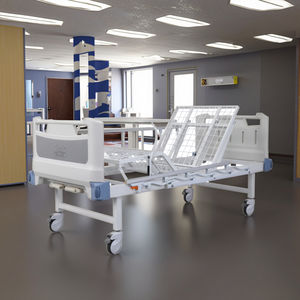 سرير مستشفى طبي يدوي متعدد الوظائف من مادة ABS متعدد الوظائف لإعدادات إعادة التأهيل الطبي المنزلي - Product Image 4