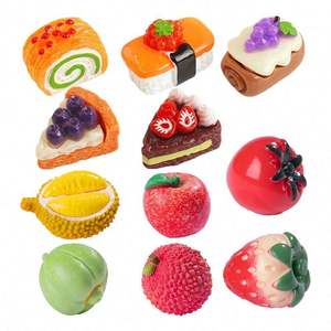 Juguete Sensorial Antiestrés de Piña, Set de Frutas Tropicales de Espuma TPR/PU para Decoración de Escritorio de Oficina, Edad 5+ - Product Image 1