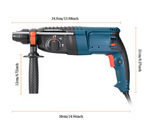 SDS Plus 500W Rotary Impact Hammer Drill 26mm <b>Power</b> Drills 4 Function <b>Tools</b> SC-JCB003 Rotary Hammer Drill Machine Electric <b>Power</b> - Product Image 1