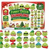 Calendrier de l'Avent de Noël 24 Jours – Boîte Mystère avec Squishy Maltose à Montée Lente, Animal Imprimé en 3D, Jouet Anti-Stress Poke Fidget – Cadeau de Noël