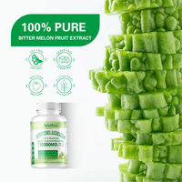 Capsules d'extrait de melon amer en supplément naturel pour soutenir la santé cardiaque et immunitaire Capsules de melon amer