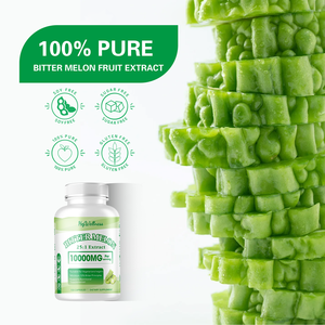 Kapsul ekstrak Melon pahit alami suplemen pahit mendukung kapsul Melon pahit kesehatan denyut jantung dan kekebalan tubuh - Product Image 3