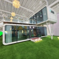 Cabine Modulaire Apple de Qualité Supérieure 20ft 40ft – Maison Préfabriquée de Luxe pour Habitation et Travail – Cabine Mobile Apple
