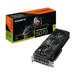 การ์ดจอเกมมิ่งสำหรับเดสก์ท็อปพีซี GIGABYTE RTX 5070 รุ่นใหม่ปี 2025 5070 WINDFORCE SFF 12G GPU - Product Image 6