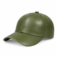 Topi Baseball Kulit PU Kustom Profesional, Dapat Disesuaikan, Snapback Premium, Pinggiran Datar, Vintage Streetwear, 6-Panel, Embossed
