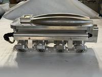 Collecteur d'admission CNC en aluminium LS1, corps de papillon de 105 mm avec kit de rail d'alimentation