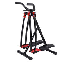 Appareil de fitness ZJ pour la marche en intérieur, simulateur de balancement avant-arrière et latéral, stepper, entraîneur de jambes, compteur LCD, pédale