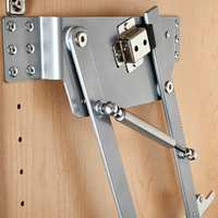 OEM ODM Maßgefertigtes Küchenschrank-Liftsystem Verstecktes Geräte-Hebesystem mit Regal Klappbare Hardware für Schrankhersteller