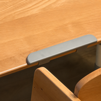 Ensemble bureau et chaise pour enfants à hauteur réglable, table d'étude ergonomique pour enfants avec réglage de 0 à 45 degrés °   Bureau inclinable pour la maison, l'école et la crèche