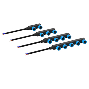 ไฟถนนกลางแจ้งแบบปรับแต่งได้2 3 4 5ทางซ็อกเก็ตปลั๊กแบบ M15 F ตัวเชื่อมต่อกันน้ำ - Product Image 2