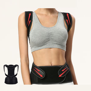 Soutien dorsal élastique réglable pour femmes, protection professionnelle, soutien confortable des épaules, respirant, soulagement des douleurs dorsales, type T-<span class=keywords><strong>shirt</strong></span> - Product Image 6
