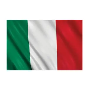 Рекламные флаги, водонепроницаемые флаги, зеленый, белый, красный, Национальный флаг, Италия 5x8 футов, Национальный итальянский флаг