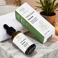 Sérum Visage à l'Acide Tranexamique Fermenté (TXA) Éclaircissant, Correcteur d'Hyperpigmentation et de Taches Brunes, Blanchissant et Illuminateur