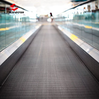 Ascenseur commercial, escalier roulant et passerelle mobile pour aéroport, métro, centre commercial avec design moderne en acier inoxydable - Prix usine