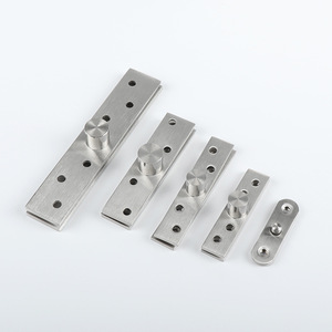 Bisagras ocultas de acero inoxidable con apertura de 180 grados para puertas de armario, diseño minimalista, 4 orificios, acero 201 - Product Image 3
