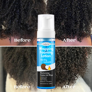 <span class=keywords><strong>Mousse</strong></span> <span class=keywords><strong>hydratante</strong></span> et lissante pour <span class=keywords><strong>cheveux</strong></span>, enrichie en lotion enveloppante légère et volumisante - Product Image 5