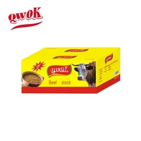 10g haute qualité Halal crevettes assaisonnement granulé doux Type Stock Cube cuisine debout Stock Bouillon Cube soupe Cube