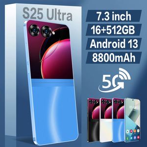 Téléphone portable <span class=keywords><strong>5G</strong></span> Android 14.0 de haute qualité, version globale, 16 Go + 512 Go, écran 7,3 pouces, <span class=keywords><strong>S8</strong></span> S9 Smartphone S25 <span class=keywords><strong>Ultra</strong></span> - Product Image 3