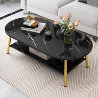 Meuble de table en verre trempé, design moderne, double pont, rotin, thé, café