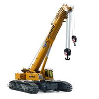 Grue télescopique sur chenilles télécommandée en métal Eyewhale 1/14, modèle RC avec palan, ESC brushless, radio Frsky et joystick 5D