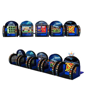 <span class=keywords><strong>2025</strong></span> bán hàng nóng ngoài trời vui <span class=keywords><strong>Inflatable</strong></span> lễ hội trò chơi thể thao tùy chỉnh thương mại rìu ném & bóng rổ Trò chơi bắn súng - Product Image 2