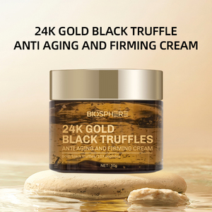 Soins du visage Collagène Taches sombres Hydratant Anti-âge Rides Peau éclatante 24K Noir Truffe Or Crème pour le visage pour les femmes - Product Image 2