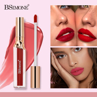 Rouge à lèvres liquide mat velours, imperméable, anti-transfert, hydratant, longue tenue, acide hyaluronique, 6 teintes, OEM ODM, marque privée